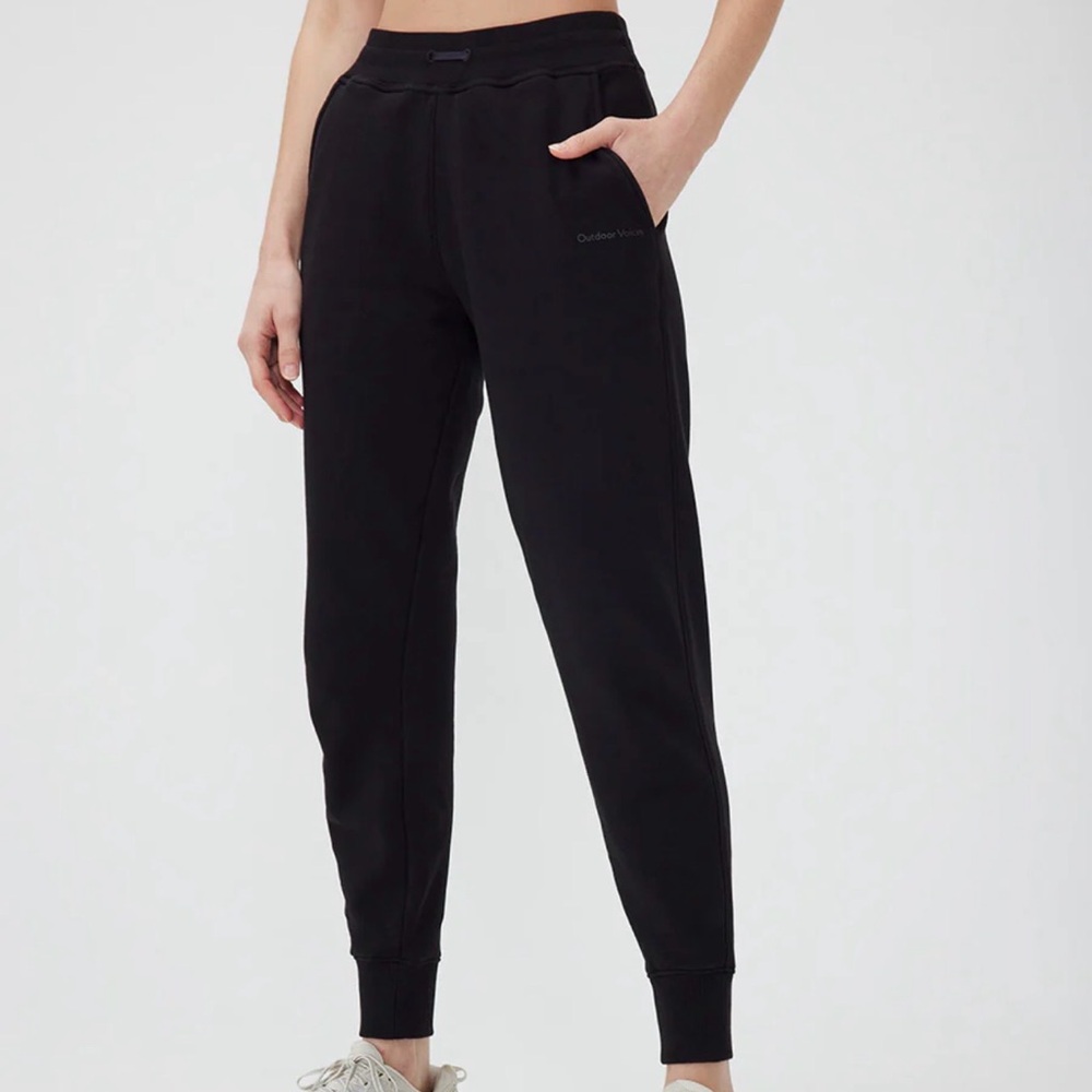 Outdoor Voices Classic Black Joggers
